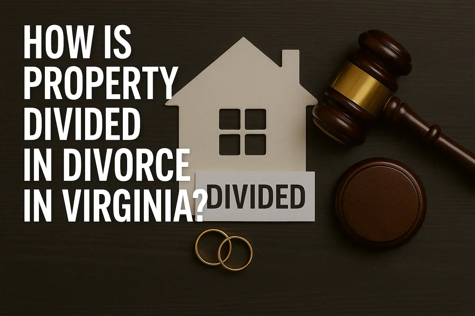 How Is Property Divided in Divorce in Virginia?